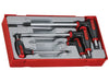 Teng Tools Metric Hex T-Handle Driver Set, 7 Piece TTHEX7