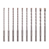 Vaunt SDS+ Endurance Cross Tip Drill Bit Set – 10 Piece V1329121