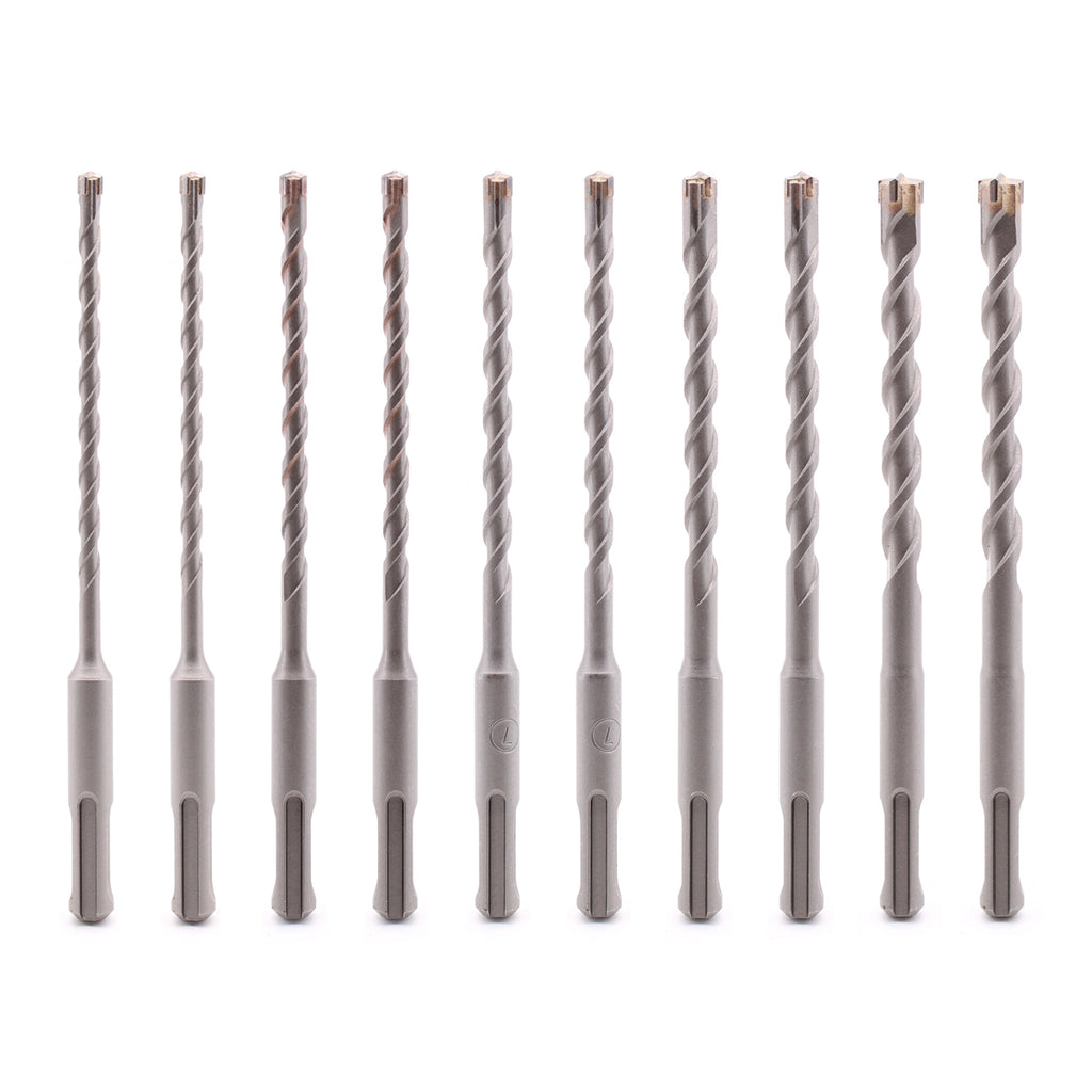 Vaunt SDS+ Endurance Cross Tip Drill Bit Set – 10 Piece V1329121