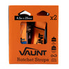 Vaunt 4.5m x 25mm Heavy Duty Ratchet Strap – Pack of 2 V1425020