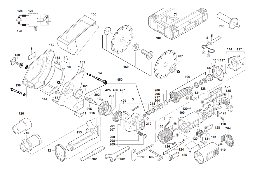 WCE30 240V spare parts