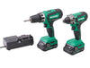 Hikoki 18V Combi & Impact Drill Twin Pack XMS24HIKOKI