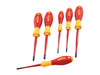 Wiha 6 Piece Slimfix VDE Screwdriver Set XMS24VDESLIM