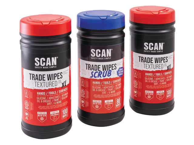 Scan Tradewipes Triple Pack XMS24WIPES