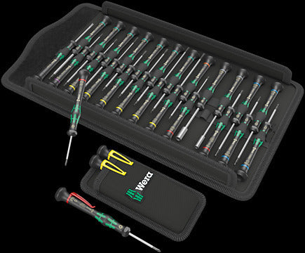 Wera Kraftform Micro Electronics screwdriver set Big Pack 2 05134027001