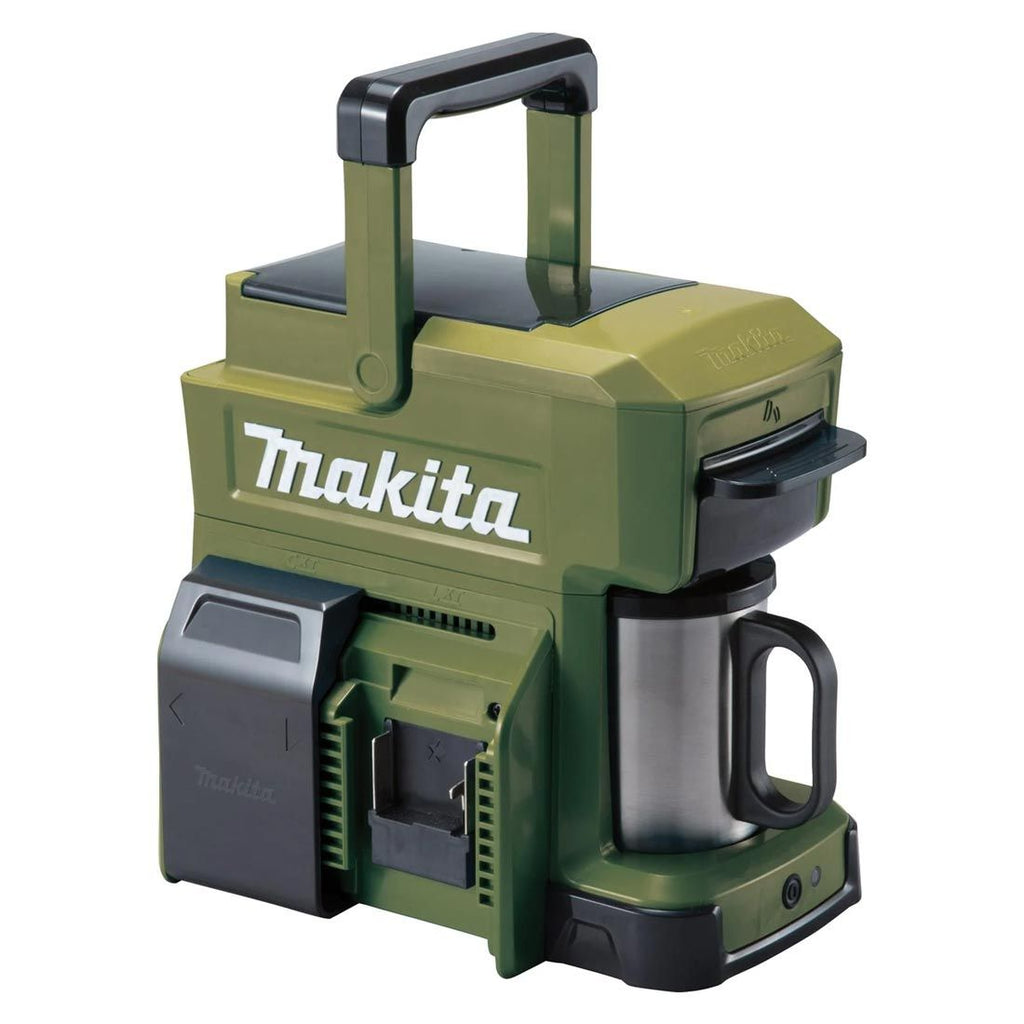 Makita DCM501ZO 10.8V to 18V Li-Ion Cordless Coffee Maker - olive green