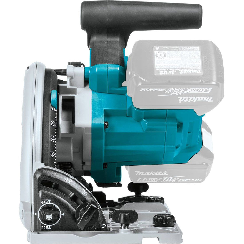 Makita DSP600ZJ Twin 18v LXT Cordless Plunge Saw 165mm Body Only In Case