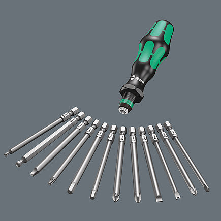 WERA 05059295001 K;FORM KOMPAKT 60 SL/HEX/PH/PZ/TXBO METRIC 17PC