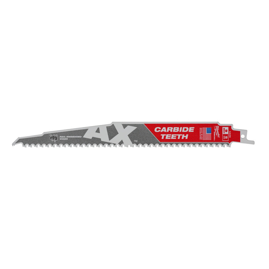 Milwaukee Sawzall Blade TCT AX 230-1pc 48005226