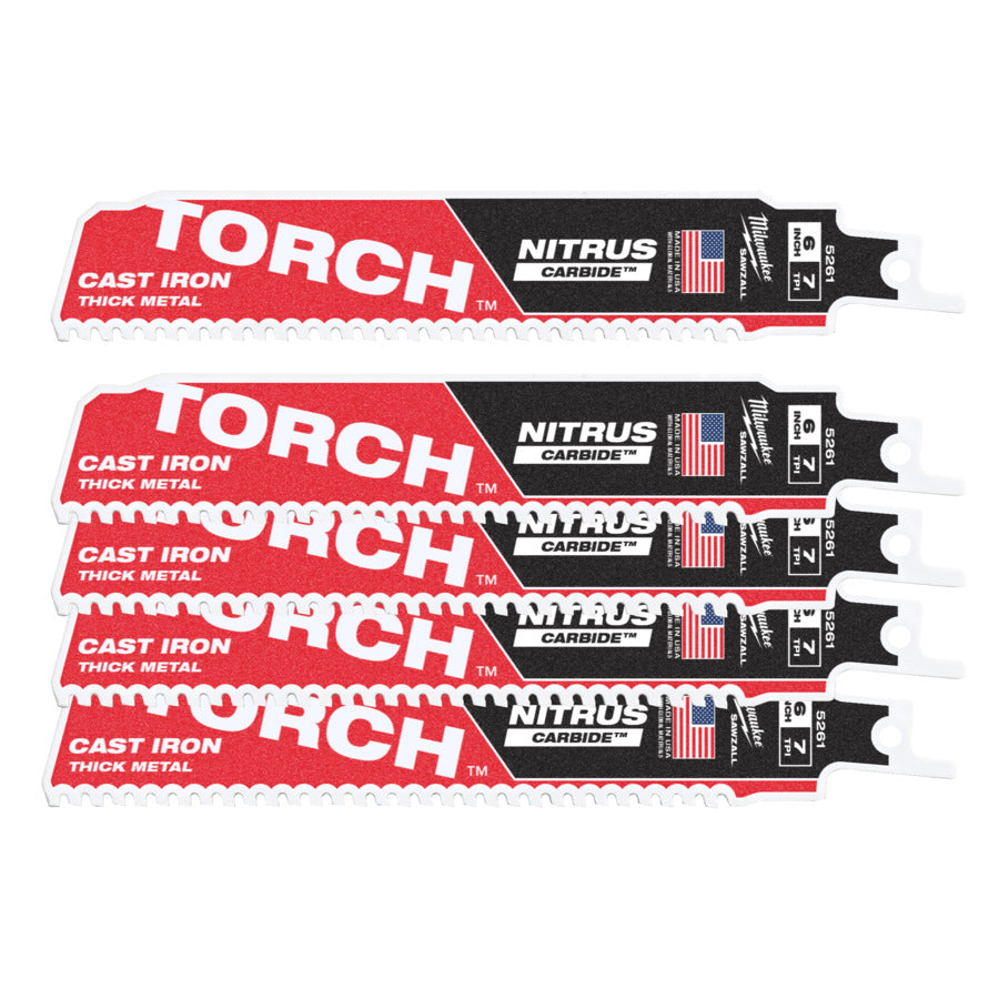 Milwaukee SZ Bl. TCT Torch NITRUS 150/7T-5pc 48005561