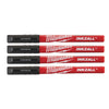 48223164 INKZALL Fine Tip Black Pens - 4pc