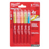 48223206 INKZALL Highlighters Coloured - 5pc