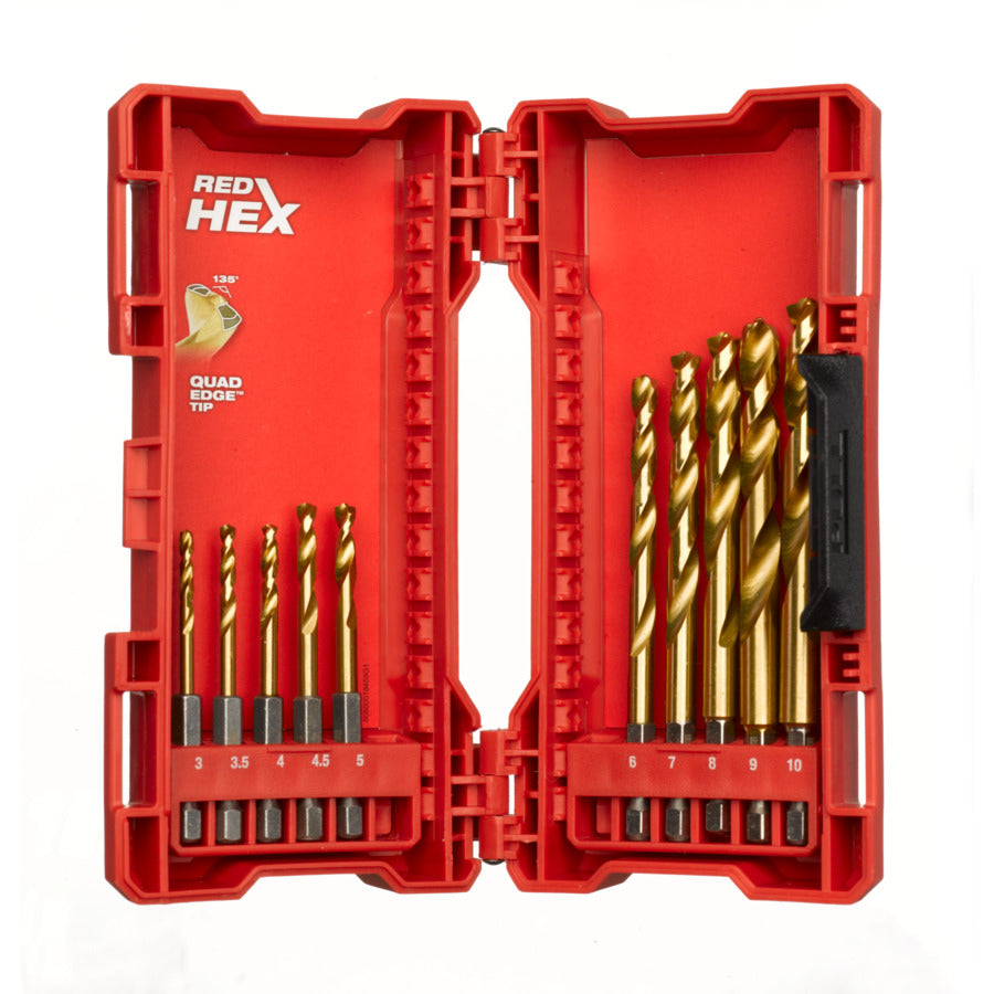 48894759 Metal Drill SWave HSS-G Ti. 10pc Set -10pc