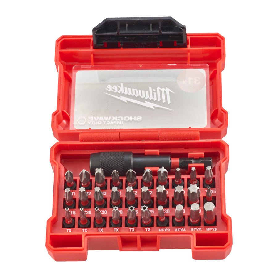 Milwaukee compact shockwave bit set 4932472060