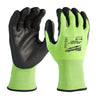 Milwaukee HI-VIS CUT C GLOVES - 1PC