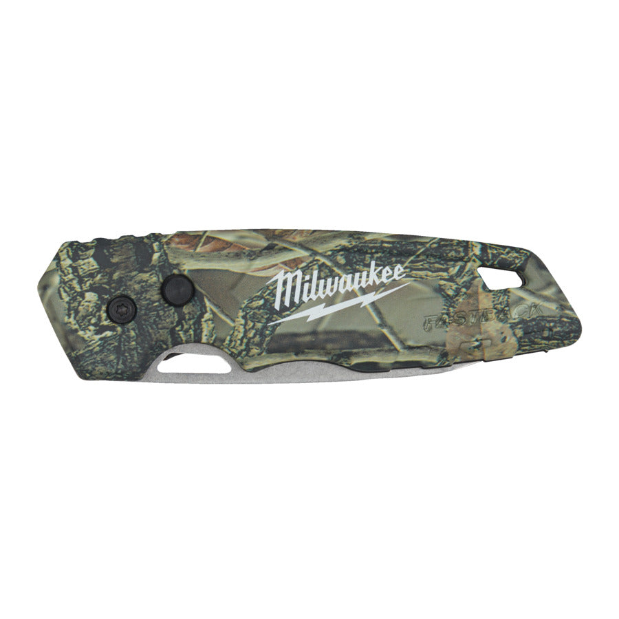 Milwaukee FASTBACK CAMO FOLDING KNIFE 4932492375