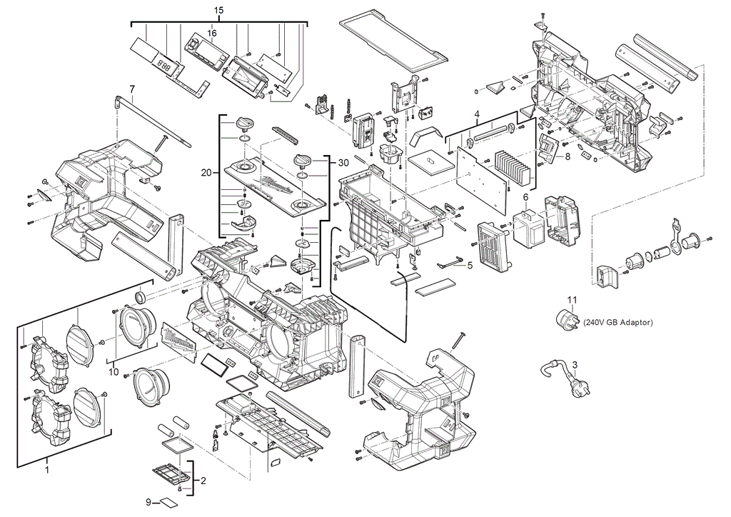 C12 28DCR spare parts