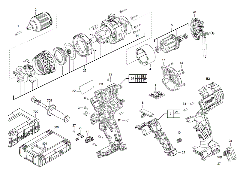 HD18PD spare parts C.J. Sinclair