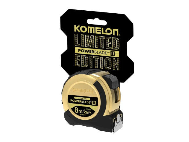 KOM826GOLD Limited Edition Gold PowerBlade™ II 8m/26ft (Width 27mm) - item discontinued