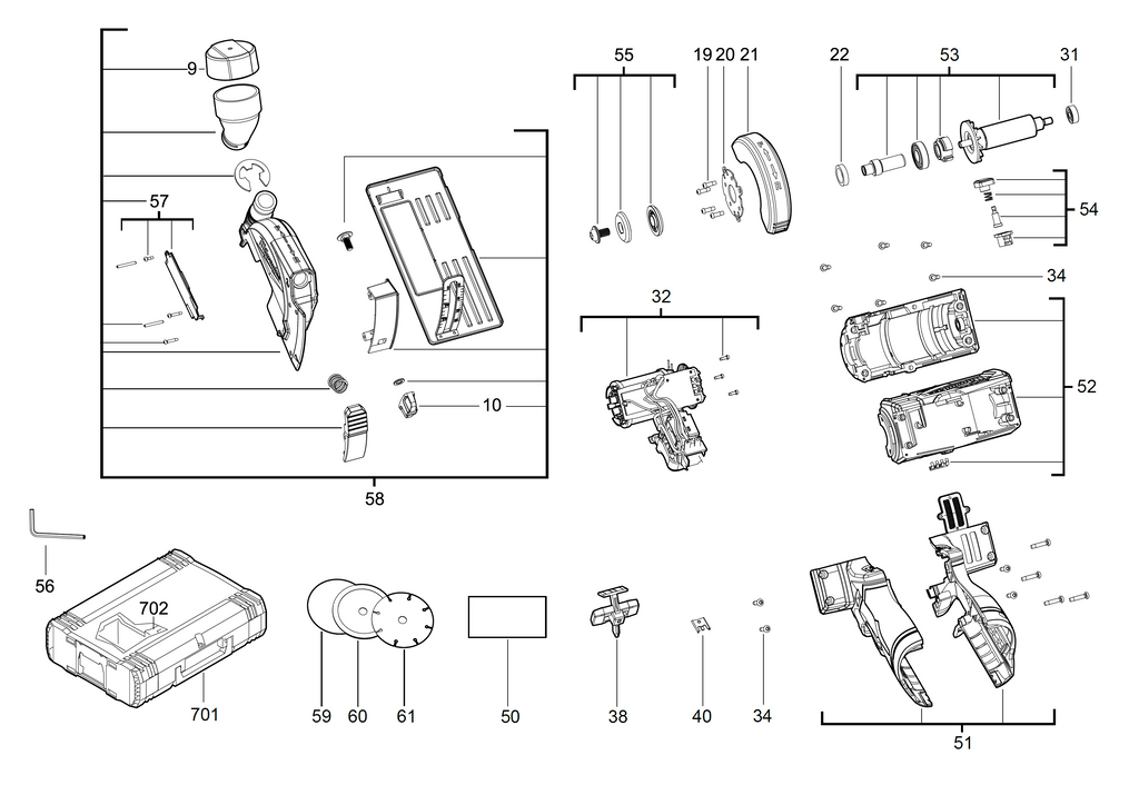 M12FCOT spare parts