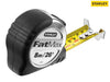 STA533891 Stanley FatMax® Pro Pocket Tape 8m/26ft (Width 32mm)