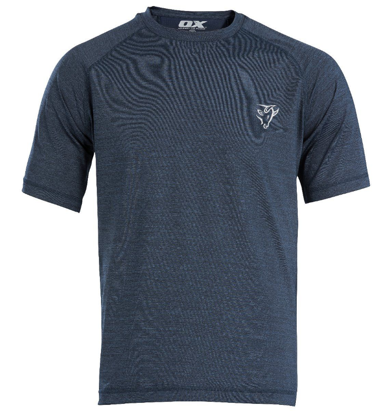 OX Tech Crew T-Shirt Navy