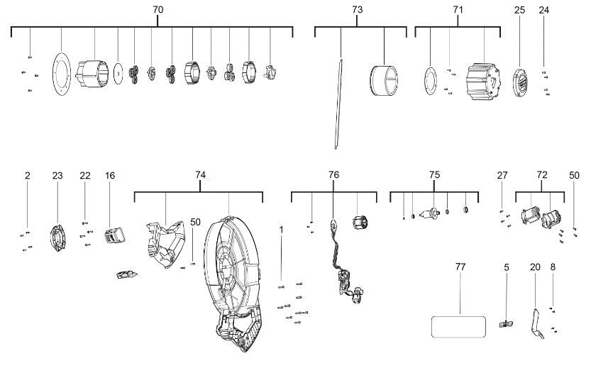 M18FPFT spare parts