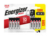 Energizer MAX® AAA Alkaline Batteries (Pack 4 + 4 FREE) XMS22BATTAAA