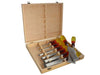 IRWIN Marples M373 Splitproof Bevel Edge Chisel Set in Storage Box, 8 Piece XMS22CHISET8